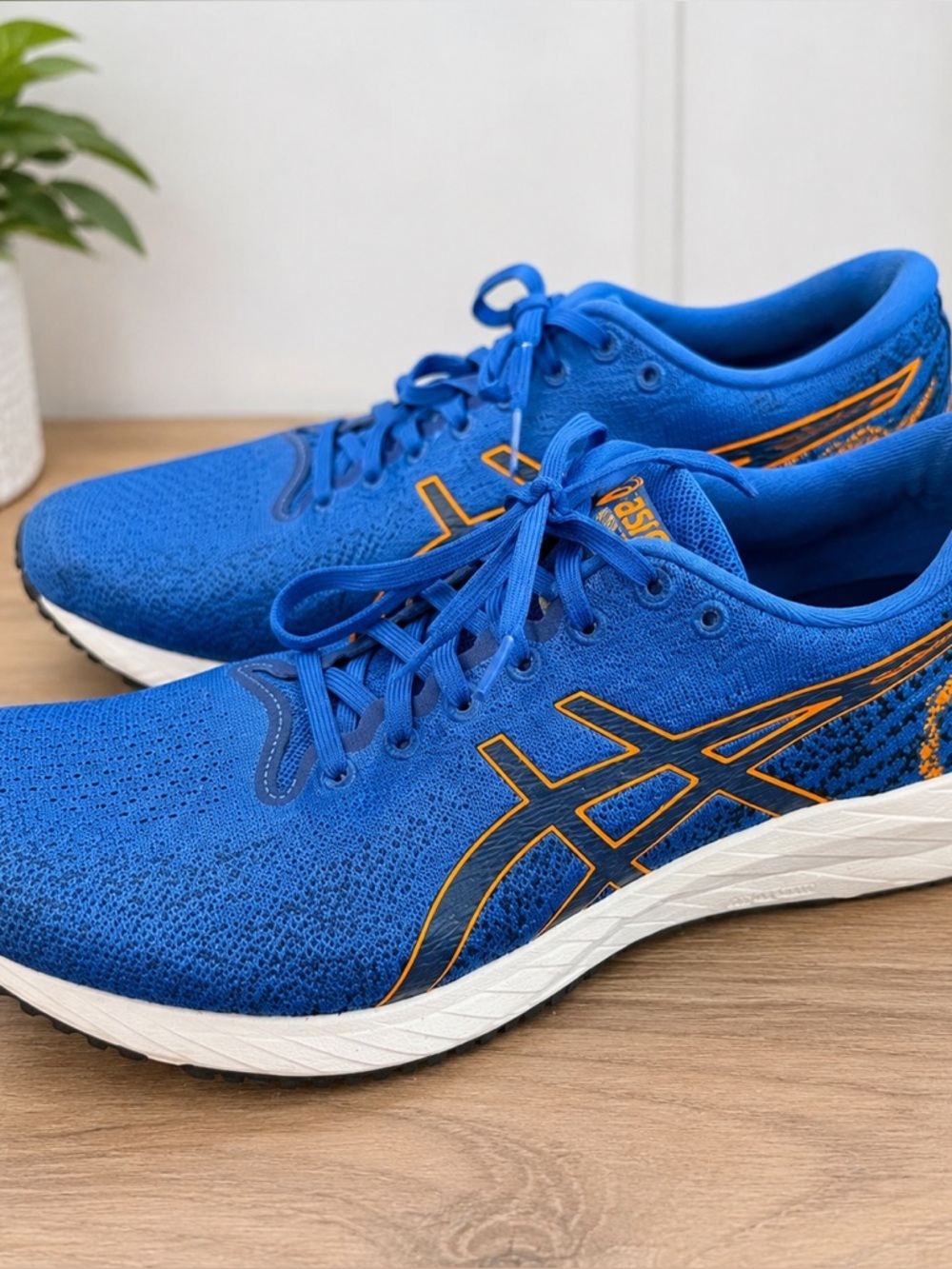 ASICS Gel-DS Trainer 26 Men’s 8.5 Running Shoes Blue Orange Lightweight Trainer